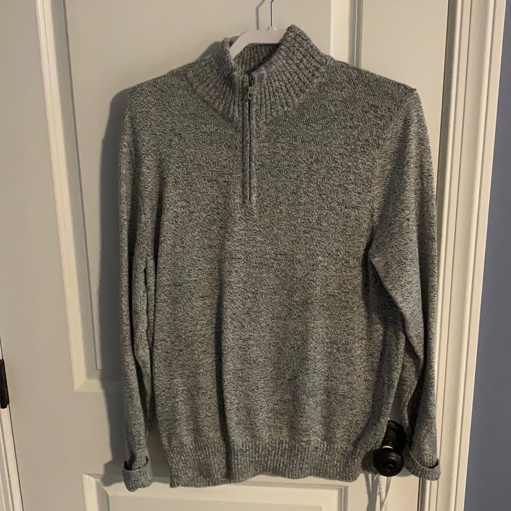 Men’s Medium Gray Quarter-Zip